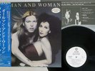 ALLMAN AND WOMAN TWO THE HARD WAY WARNER P-10447W JAPAN OBI PROMO VINYL LP
