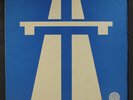 KRAFTWERK: Autobahn LP (UK, embossed cover, blue vinyl, minor cover wear)