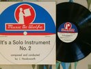 De Wolfe Library LP Solo Instruments Breaks Beats 1969 VG+/VG++