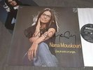 Philips 9101 007 ed1 Nana Mouskouri: Que Je Sois un Ange... SIGNED, WITH PROGRAM