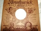 vintage Brunswick Race Records 78 RPM empty paper sleeve Johnny Dodds Dolly Ross