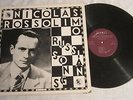 Chess Grandmaster NICOLAS ROSSOLIMO LP - RUSSIAN SONGS -- Marcel Duchamp Artwork