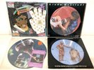 Vintage LP Picture Disc Record Lot,Star Wars, Michael Jackson,ET,Linda Ronstadt