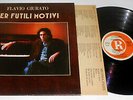 FLAVIO GIURATO PER FUTILI MOTIVI LP 1978 + INNER COPERTINA APRIBILE  GATEFOLD
