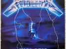 METALLICA - ride the lightning LP 1.PRESS 1984 Sepultura Sodom Kreator Slayer