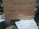 ANTI-NOWHERE LEAGUE So What Tour 1982 Live -TEST PRESSING LP 4 copies made Punk