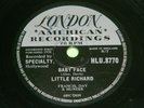 LITTLE RICHARD : Baby face - Original 1958 UK London 78rpm z5