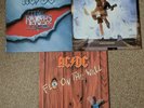 AC/DC, Fly on the Wall - The Razors Edge - Blow up your Video - Vinyl LPs OG
