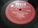 GENESIS FROM GENESIS TO REVELATION FIRST MONO UNBOXED DECCA  LK 4990