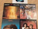 QUEEN VINYL 12” x 5 Live Killers, Live Magic, Innuendo, Radio Ga GA, The Miracle