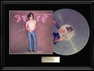JOHN COUGAR MELLENCAMP WHITE GOLD PLATINUM TONE RECORD UH HUH LP RARE
