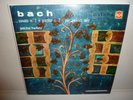 RARE JASCHA HEIFETZ - Bach Sonata Por Violin Solo . LP . 1957 RCA ITALIA 2-6105