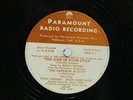 Bing Crosby 78 rpm Paramount Radio Recording Friendly Mountains Kiss in Your Eye