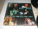 Roxy Music FUNKY CHICK Fan Club 2 LP '76 Live Sweden Art Glam Prog Rock NOT TMOQ