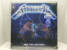 Metallica Ride the Lightning sealed hype 180g 1984 BLCKND004R-1 NM LP vinyl