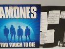 The RAMONES - Too Tough To Die  / 1984 PROMO Vinyl LP Record + Original Sleeve