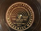 Mont Ward 8022 Carter Family THE ONLY GIRL  78 rpm Country  V+