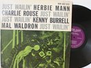 “Just Wailin” LP   Herbie Mann, Charlie Rouse, Mal Waldron   New Jazz 8211   RVG