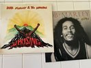 2 Bob Marley and The Wailers Albums UPRISING CHANCES ARE Vinyl Record LP LOT