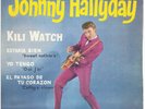 EP espagnol de Johnny Hallyday Hispavox 27-58 Kili Watch variante 2 sigle doré