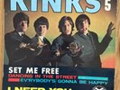 The Kinks. EP. I need you. Set me free. Vogue