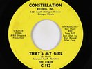 Northern Soul 45 - Dee Clark - That's My Girl/It's Raining - Constellation - VG+