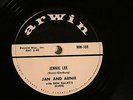 50'S ROCK JAN & ARNIE Jennie Lee / Gotta Getta Date ARWIN 108 CLEAN