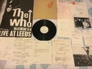 The Who Live At Leeds + Inserts And Poster vinyl LP   67