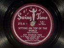 78 RPM -- Ray Charles Trio, Swing Time 215, EE+ Soul - R&B - Blues