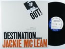 JACKIE MCLEAN Destination Out  BLUE NOTE LP NM 1995 reissue