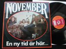 NOVEMBER EN Ny Tid Ar Her Sweden 1970 Sonet LP VG++ Psych Prog