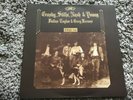 Crosby,Stills,Nash & Young Deja Vu 1970 Textured Cover BROWN Vinyl Lp RARE