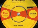 BIG AL DOWNING   Yes I'm Loving You / Please come home UK Sue  WI341 45 EX+