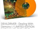 Devildriver Dealing With Demons Orange Vinyl Limited To 100 PREORDER