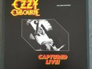 Ozzy Osbourne Captured Live 3 LP box black/red marble vinyl Irvine Meadows 1982