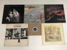 6x GENESIS VINYL RECORDS LP, Foxtrot, Lamb Lies Down On Broadway, Seconds Out