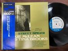 JACKIE McLEAN & TINA BROOKS STREET SINGER BLUE NOTE GXF 3067 OBI STEREO JAPAN LP