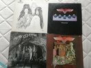 4 vinyles AEROSMITH draw the line, rocks, night in the ruts, toys in the attic