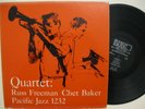 Chet Baker - Quartet: Russ Feeman & Chet Baker - 1950s World Pacific Jazz DG