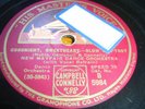 AL BOWLLY + NEW MAYFAIR ORCHESTRA. GOODNIGHT SWEETHEART + SHOUT FOR HAPPINESS.