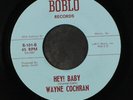 WAYNE COCHRAN: Hey Baby / Last Kiss 2 45 (rare  alternate version of 