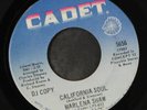MARLENA SHAW: California Soul / Looking Thru The Eyes Of Love 45 (dj) Funk