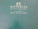 Beethoven Performed Pascal String Quartet 1952 13 LPs W/Box Concert Hall EX/EX