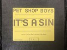 Pet Shop Boys It’s A Sin 7” Vinyl Ltd Edition Box Inc. Scarf No. 249 - Germany