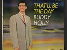 BUDDY HOLLY: That'll Be The Day LP (black lbl orig, tag stain/some cw, spine te
