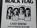 BLACK FLAG Last Show Detroit 6/27/1986 White vinyl New LP Record