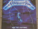 Metallica - Original 1984 Elektra/Megaforce Ride The Lightning Sealed LP