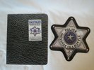 The Police  Message In A Bottle A&M  A&M PR 4400 Badge Shape Picture Disc Wallet