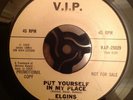 ORIGINAL RARE Northern Soul Motown VIP ELGINS Put Yourself In My Place 7