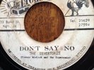 THE SILVERTONES/THE CHARMERS - Don't Say No/Keep on Going, Treasure Isle 7